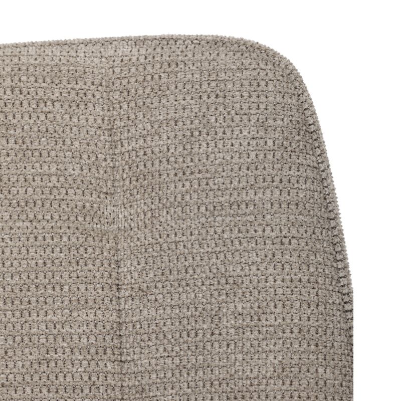 Jedálenská stolička, hnedá, látka, HC-T1130 CAP2