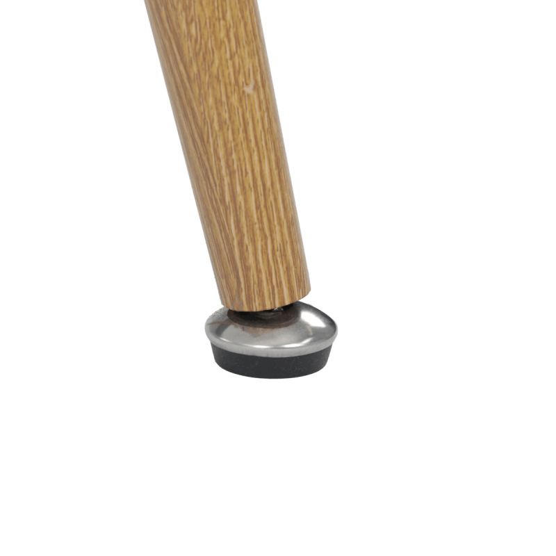Jedálenský stôl 140x80cm, MDF, kov, biely, HT-W1214 WT