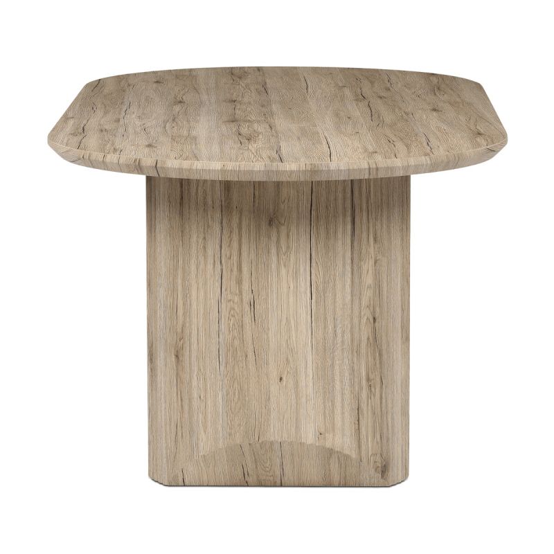 Jedálenský stôl 200x100cm, MDF, dub san remo, HT-W1578 SRE