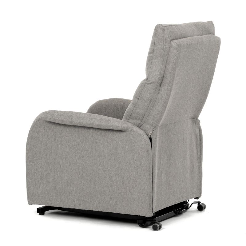 Polohovacie kreslo, elektrické, látka, krémová, 130 kg, TV-5482 CRM2