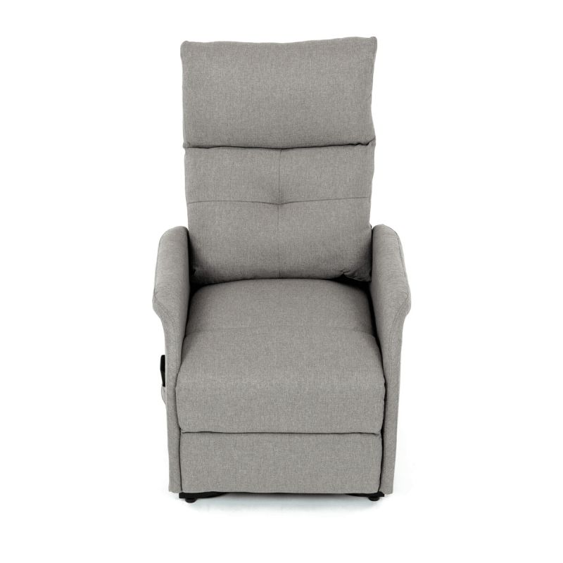 Polohovacie kreslo, elektrické, látka, krémová, 130 kg, TV-5482 CRM2