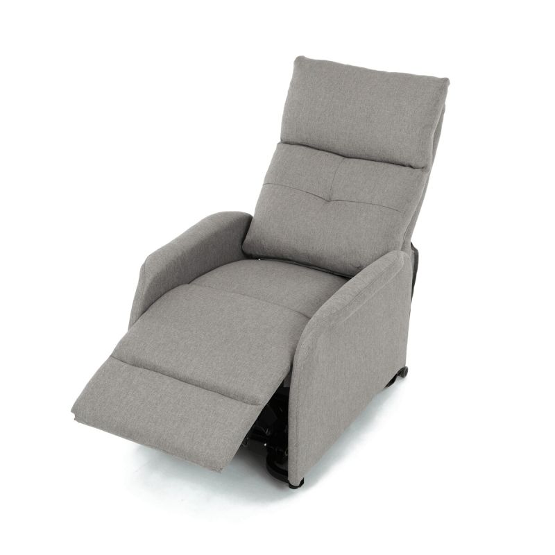 Polohovacie kreslo, elektrické, látka, krémová, 130 kg, TV-5482 CRM2