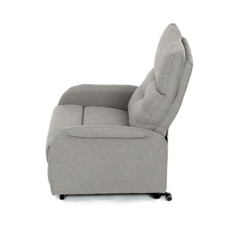 Polohovacie kreslo, elektrické, látka, krémová, 130 kg, TV-5482 CRM2