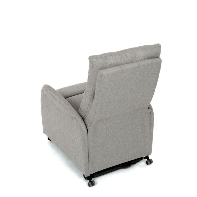 Polohovacie kreslo, elektrické, látka, krémová, 130 kg, TV-5482 CRM2