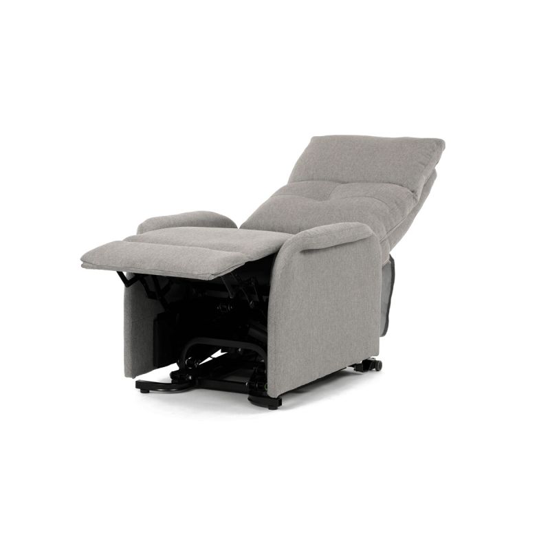 Polohovacie kreslo, elektrické, látka, krémová, 130 kg, TV-5482 CRM2
