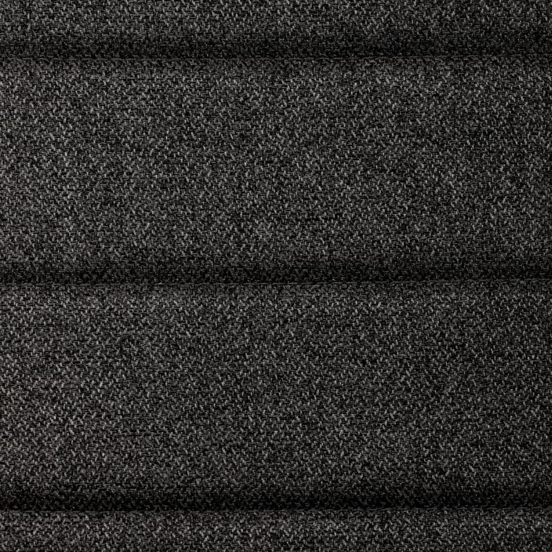 Jedálenský set 1+4, 130x70cm, keramika, sivý, látka čierna, ASE-1001 BK2