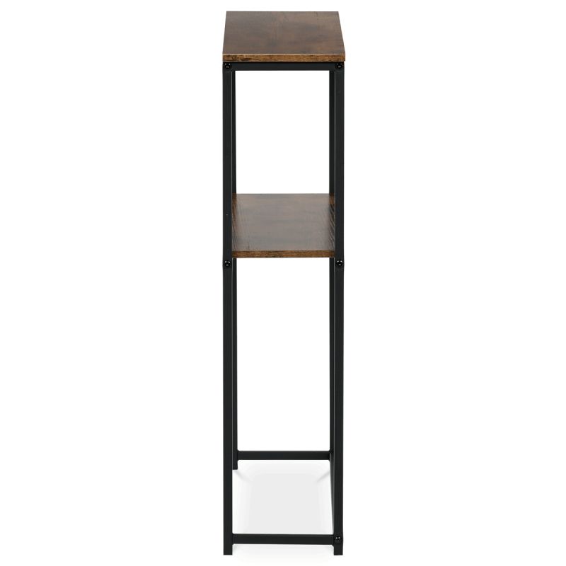 Konzolový stolík, 70cm, MDF, staré drevo, CT-G1082 OLW