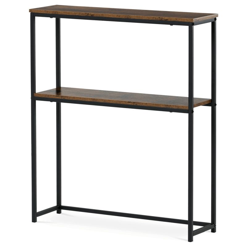 Konzolový stolík, 70cm, MDF, staré drevo, CT-G1082 OLW