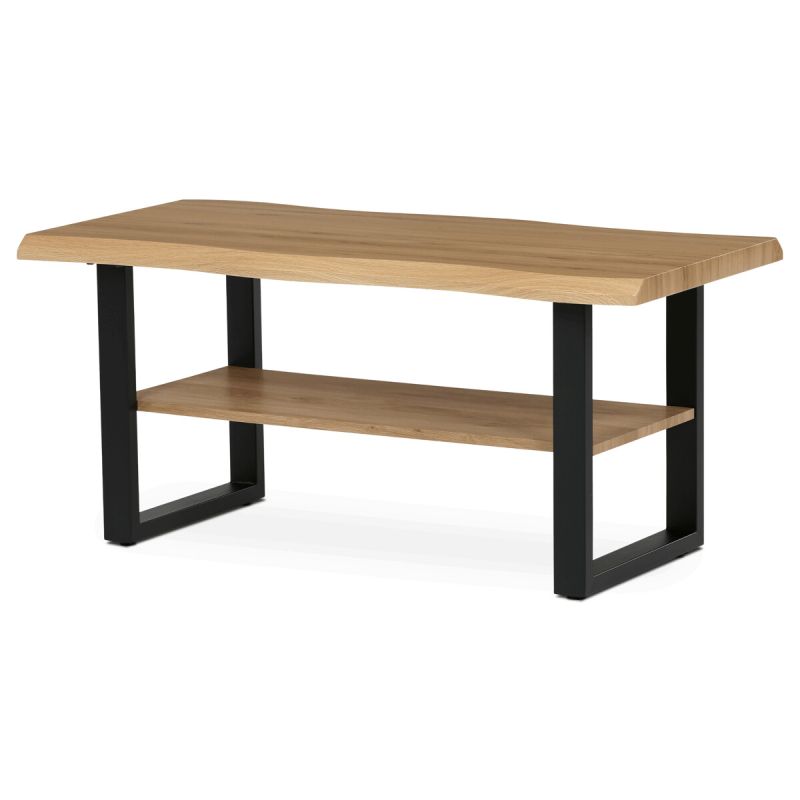 Konferenčný stolík 120x60 cm, MDF, divoký dubCT-F4212 OAK