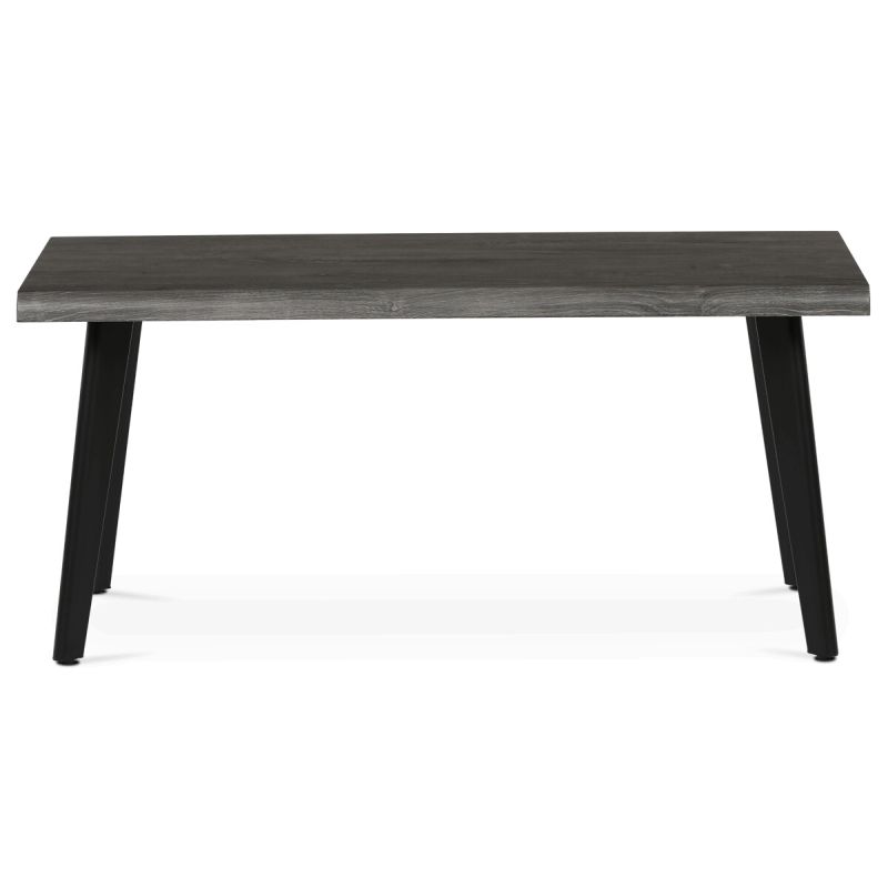Konferenčný stolík 120x60 cm, MDF, sivý dub, CT-F4412 GREY