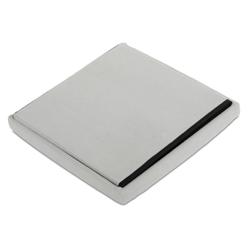 Taburet, 38cm, úložný priestor, krémová látka, TAB-471 CRM6