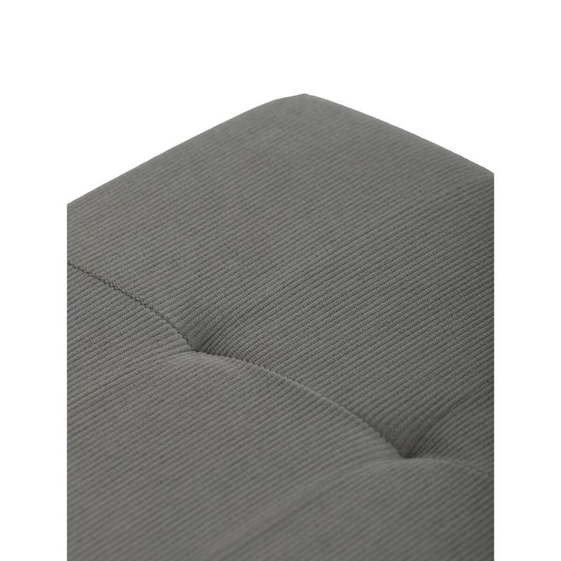 Taburet, 77cm, úložný priestor, látka sivá, TAB-472 GREY6