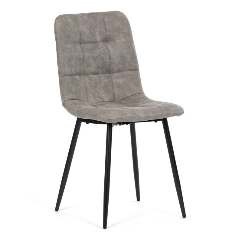 Stolička, sivá, látka vintage, CT-281 GREY3