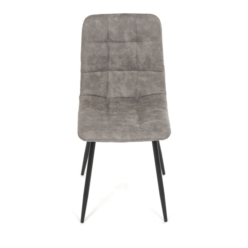 Stolička, sivá, látka vintage, CT-281 GREY3