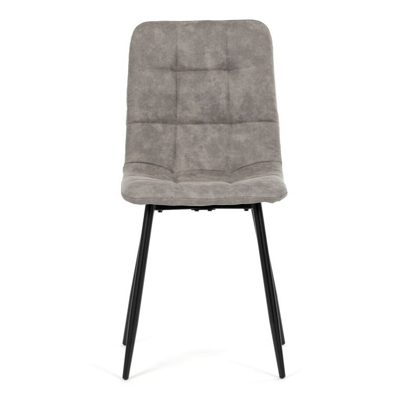 Stolička, sivá, látka vintage, CT-281 GREY3
