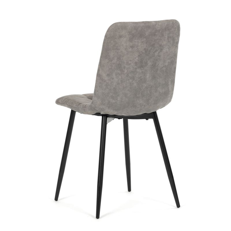 Stolička, sivá, látka vintage, CT-281 GREY3
