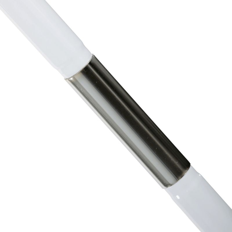 Vešiak, 179cm, kov biely, 80001-01 WT