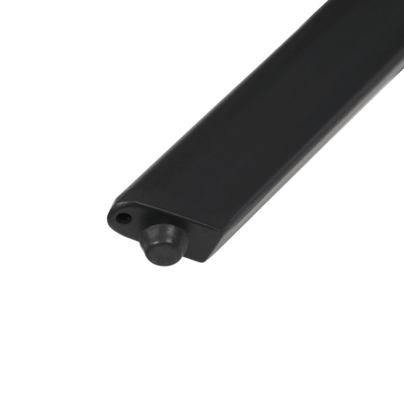 Jedálenský stôl, okrúhly, 100cm, lamino, kov, sivý dub, HT-R5010 GREY