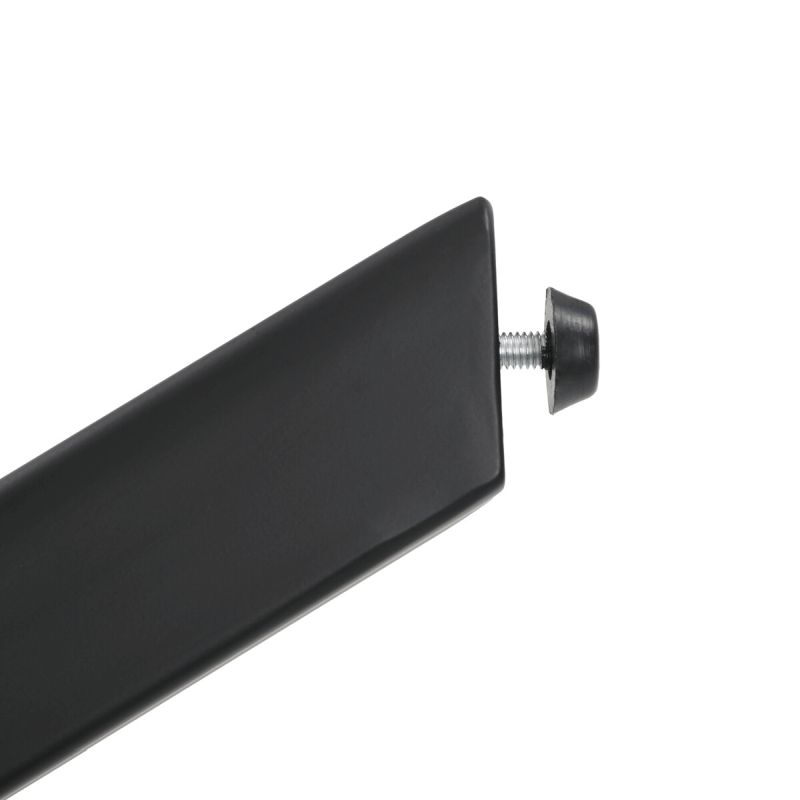 Jedálenský stôl, okrúhly, 100cm, lamino, kov, dub, HT-R5010 OAK