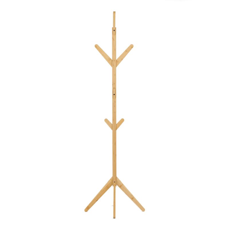 Stojanový vešiak, 177cm, bambus, prírodný, DR-B017 NAT