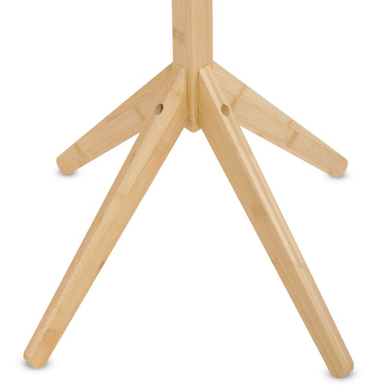 Stojanový vešiak, 177cm, bambus, prírodný, DR-B017 NAT