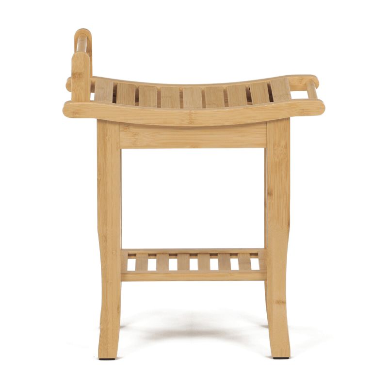 Taburet, 28cm, bambus, prírodný, DR-B063 NAT