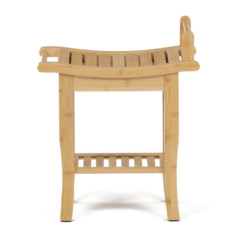 Taburet, 28cm, bambus, prírodný, DR-B063 NAT