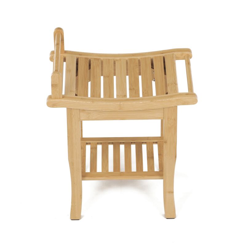 Taburet, 28cm, bambus, prírodný, DR-B063 NAT