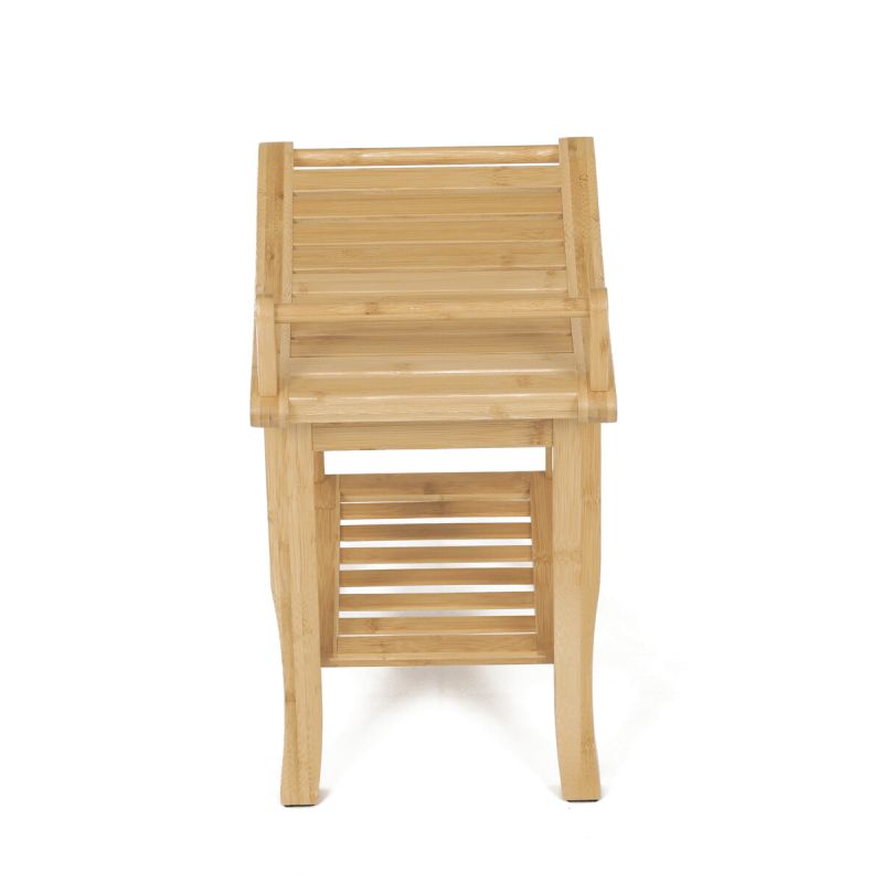 Taburet, 28cm, bambus, prírodný, DR-B063 NAT