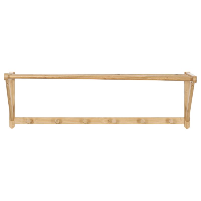 Vešiak, 79cm, bambus, prírodný, DR-B004 NAT