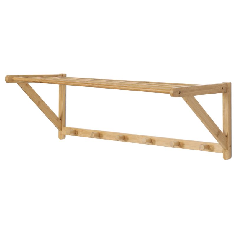 Vešiak, 79cm, bambus, prírodný, DR-B004 NAT