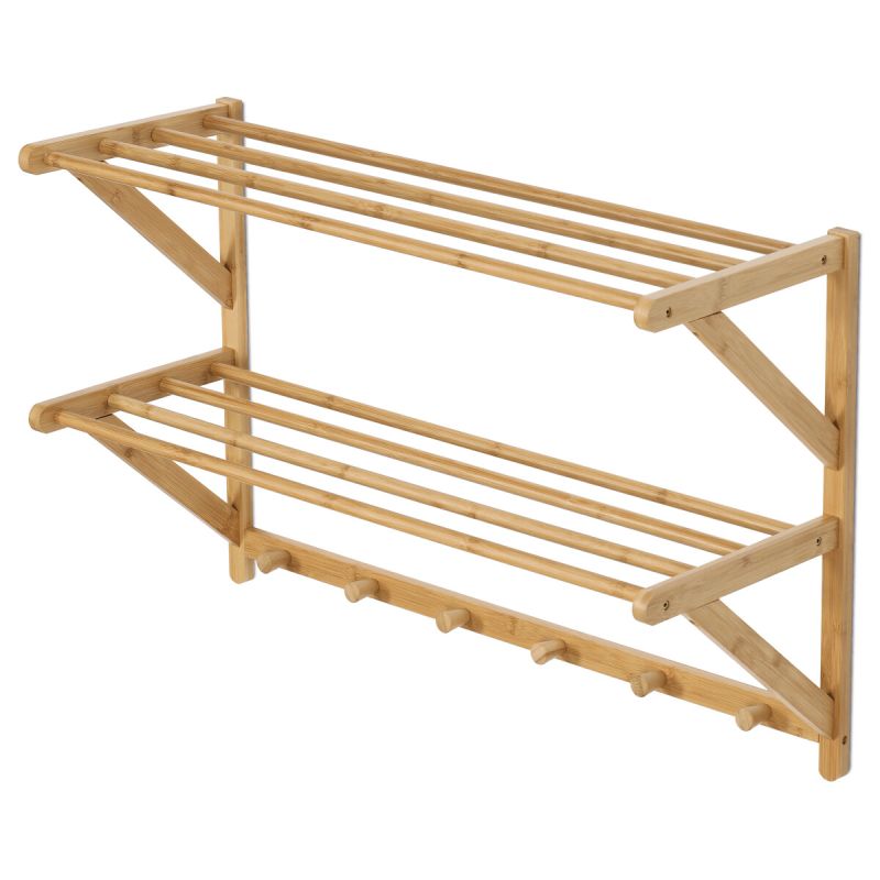 Vešiak, 79cm, bambus, prírodný, DR-B005 NAT