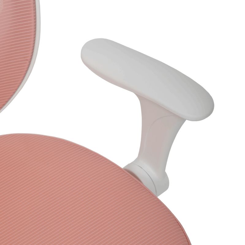 Detská stolička, ružová, sieťovina, 120 kg, KA-K1062 PINK