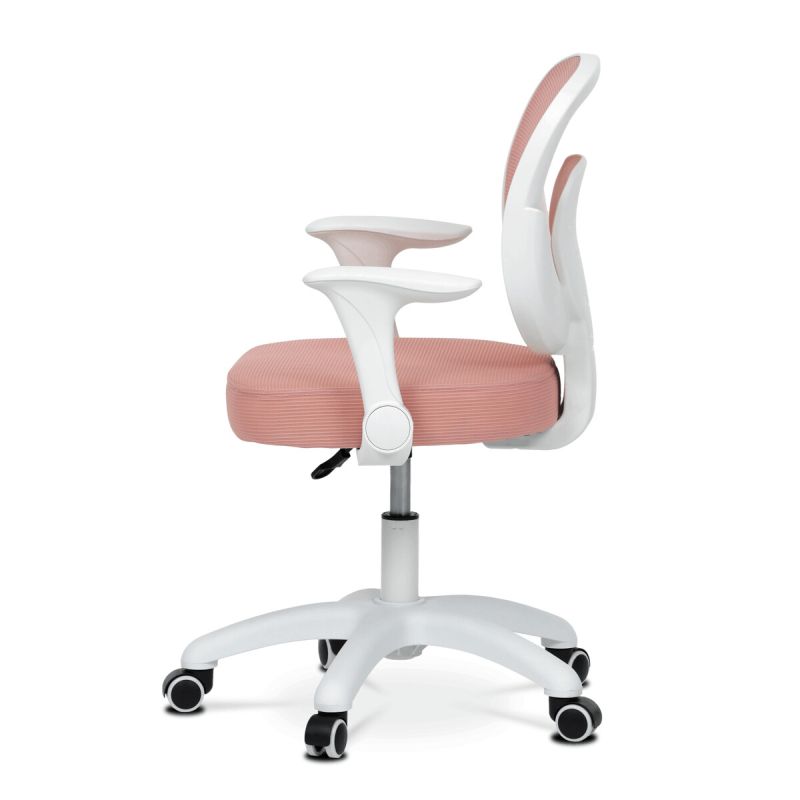 Detská stolička, ružová, sieťovina, 120 kg, KA-K1062 PINK