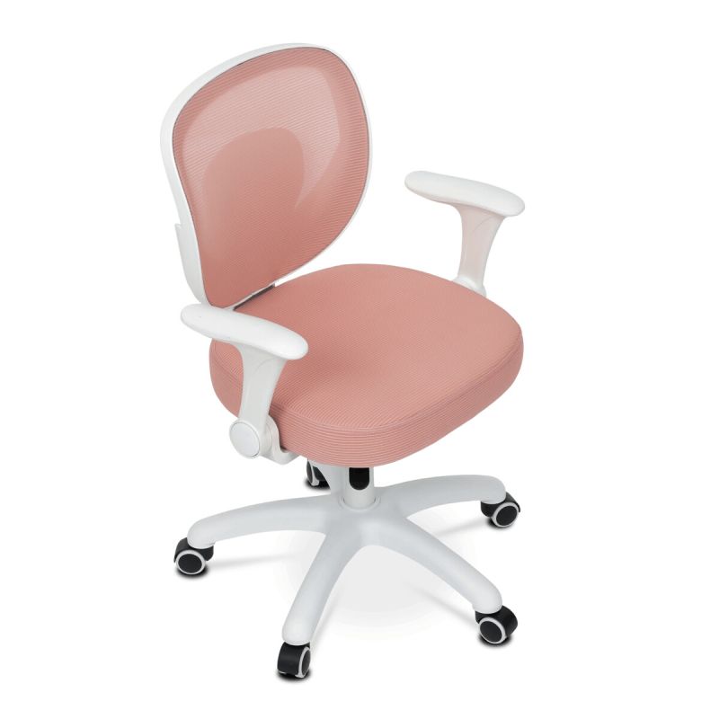 Detská stolička, ružová, sieťovina, 120 kg, KA-K1062 PINK