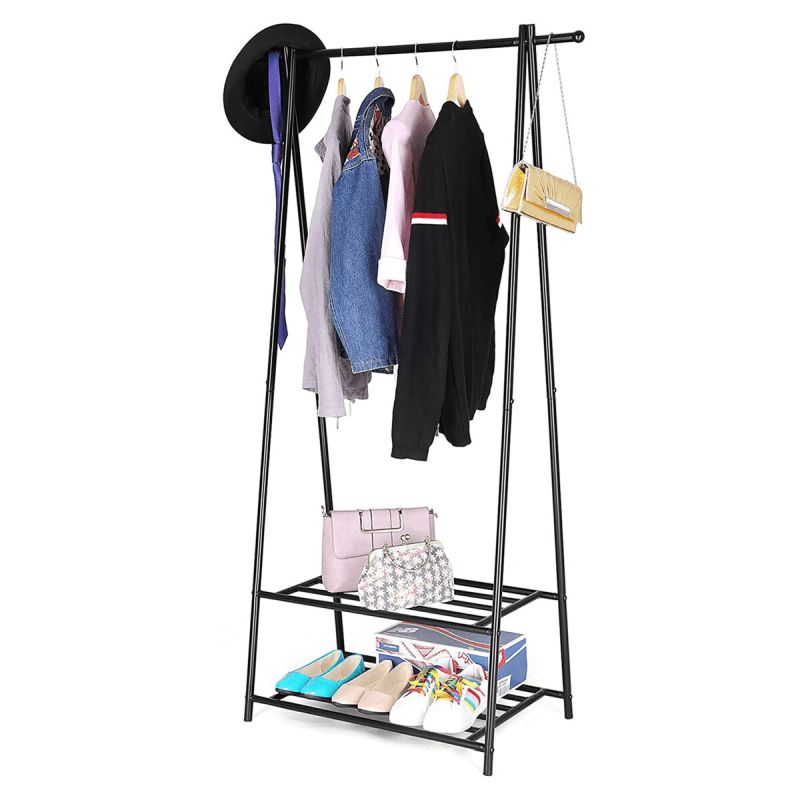 Vešiak, čierny, kov, AUV-E1105 BK