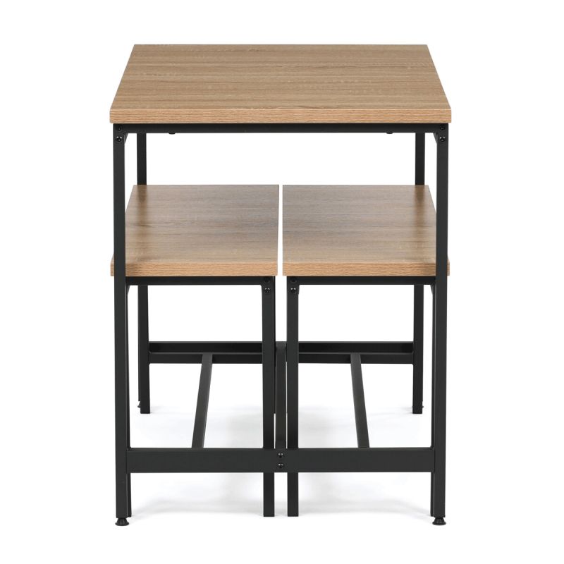 Jedálenský set, 110x60cm, MDF dub, AUT-G1175 OAK