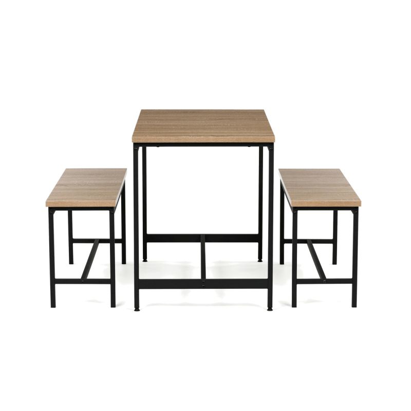 Jedálenský set, 110x60cm, MDF dub, AUT-G1175 OAK