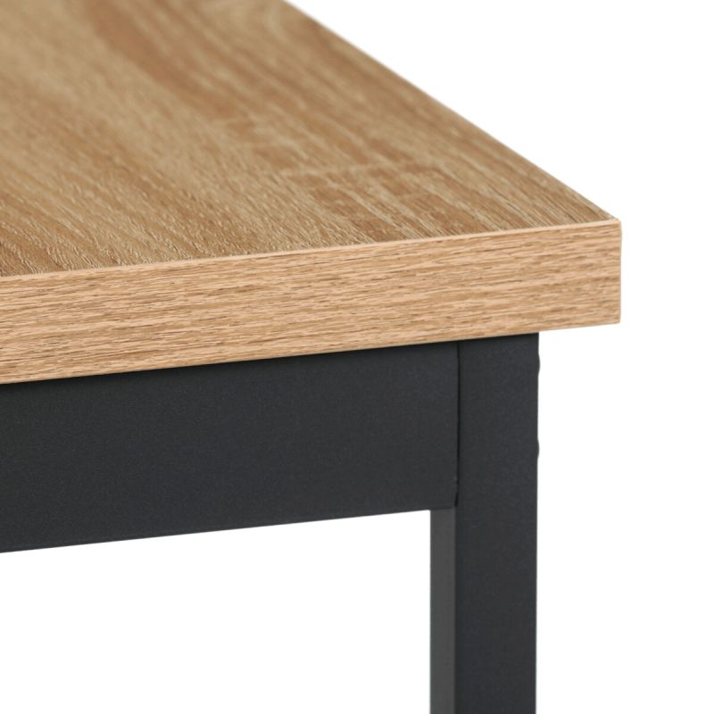Jedálenský set, 110x60cm, MDF dub, AUT-G1175 OAK