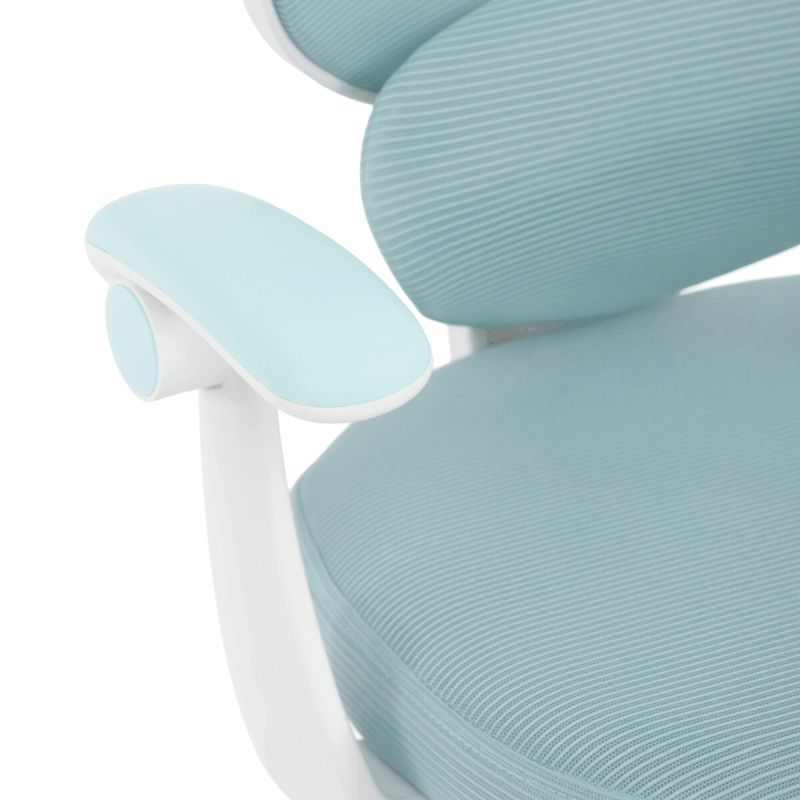 Detská stolička, modrá, sieťovina, 150 kg, KA-W8008 BLUE