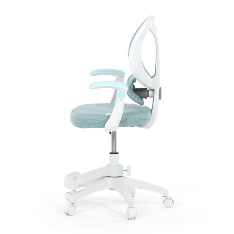 Detská stolička, modrá, sieťovina, 150 kg, KA-W8008 BLUE