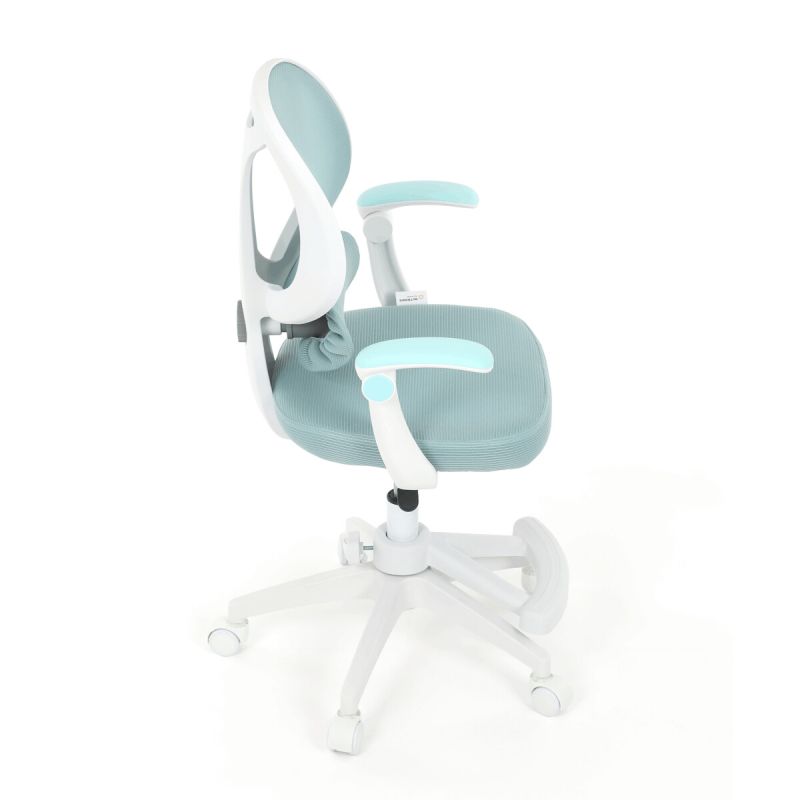 Detská stolička, modrá, sieťovina, 150 kg, KA-W8008 BLUE