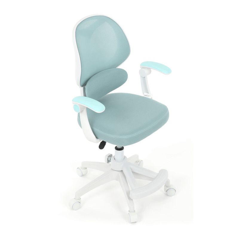 Detská stolička, modrá, sieťovina, 150 kg, KA-W8008 BLUE