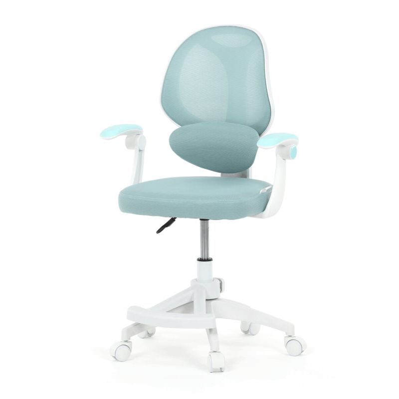 Detská stolička, modrá, sieťovina, 150 kg, KA-W8008 BLUE