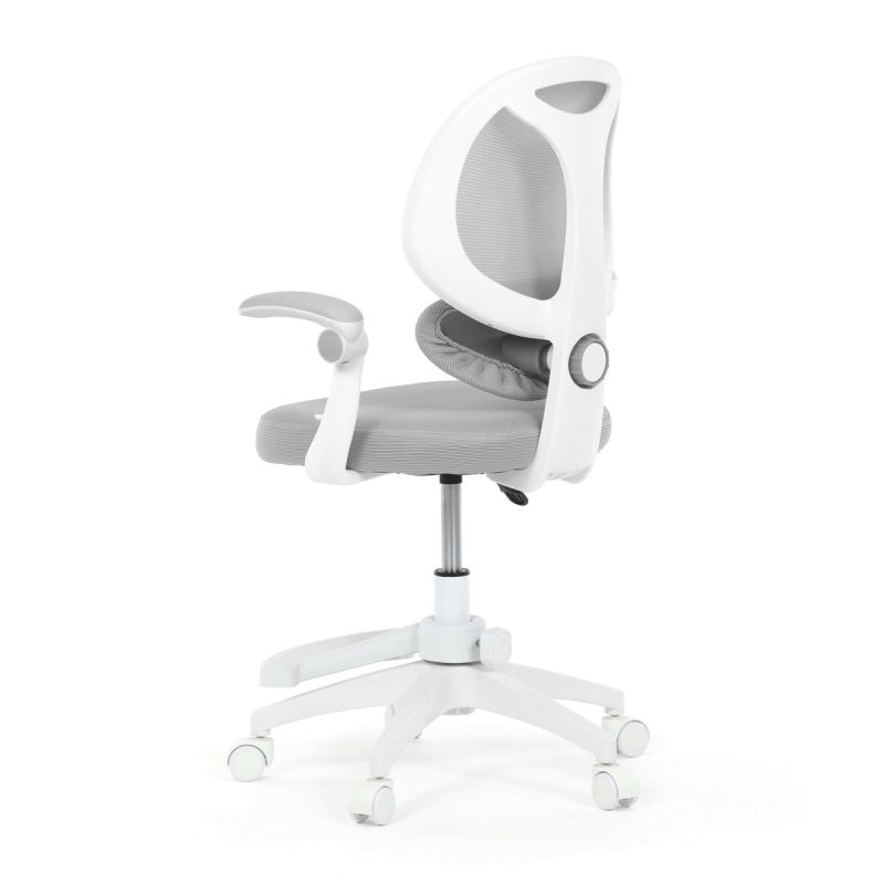 Detská stolička, sivá, sieťovina, 150 kg, KA-W8008 GREY
