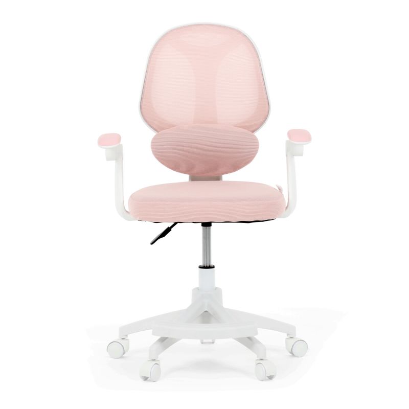 Detská stolička, ružová, sieťovina, 150 kg, KA-W8008 PINK