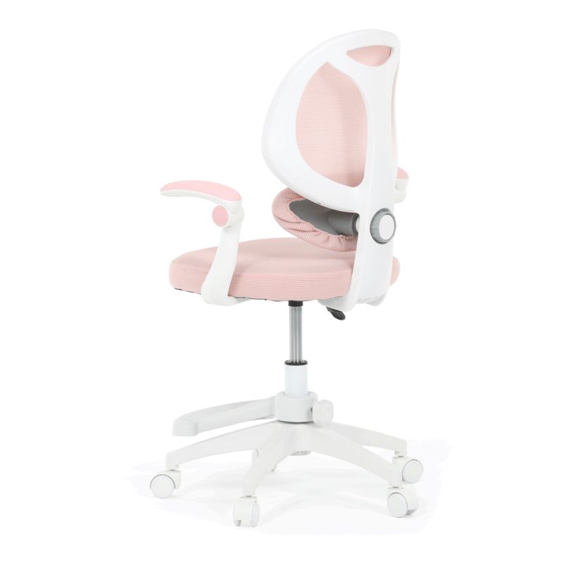 Detská stolička, ružová, sieťovina, 150 kg, KA-W8008 PINK