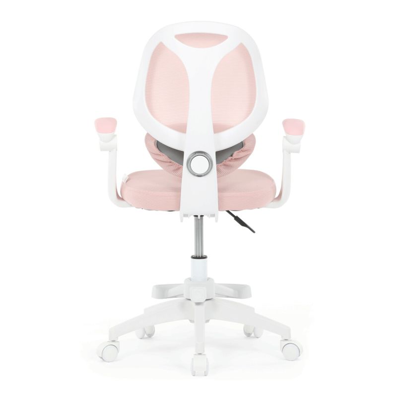 Detská stolička, ružová, sieťovina, 150 kg, KA-W8008 PINK