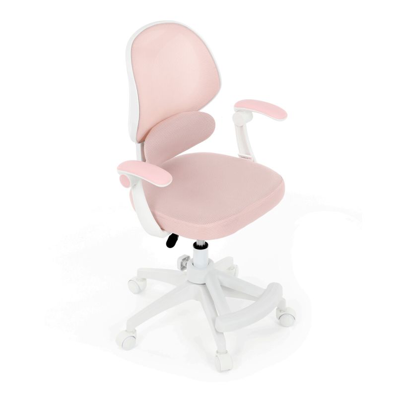 Detská stolička, ružová, sieťovina, 150 kg, KA-W8008 PINK