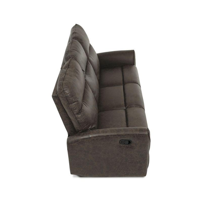 Sedacia súprava, hnedá, látka vintage, ASD-4302 BR3
